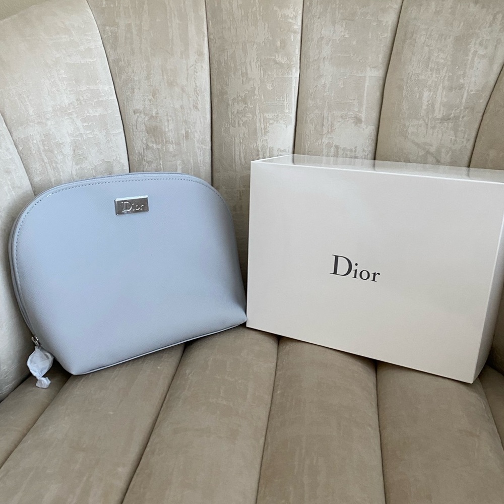 Dior Pouch - Light Gray
